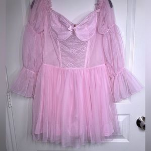 Brand Sugar Thrillz, Size Medium, Color Pink